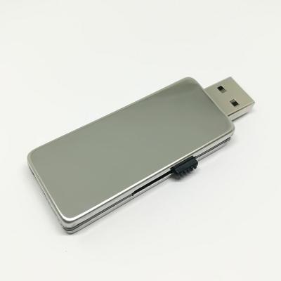 China M-LZ24 USB Sliding Aluminum Flash Drive Custom Shape for sale