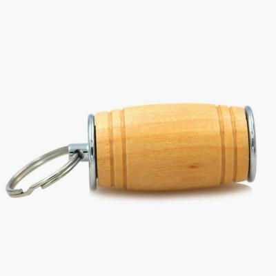 China M-MG11 Wine Barrel Shape Wooden USB Flash Drive Custom Shape for sale