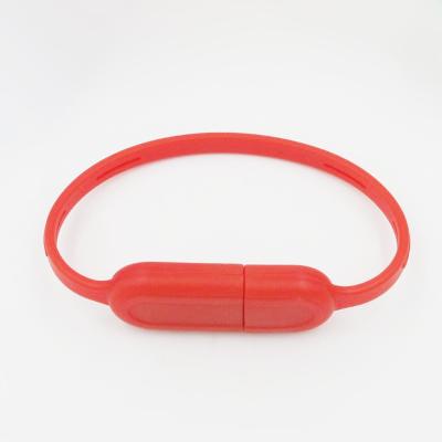 China Custom Shape Wristband M-SW04 USB SNAP Training for sale