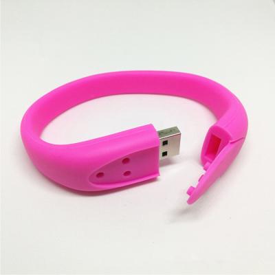 China Custom Shape Wristband M-SW05 USB SNAP Training for sale