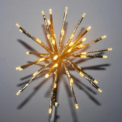 China Hot Party Garden Xmas Garden Factory Sale Decoration Light Stick Firework LED Starburst Holiday Outdoor Fairy Christmas Lights for sale