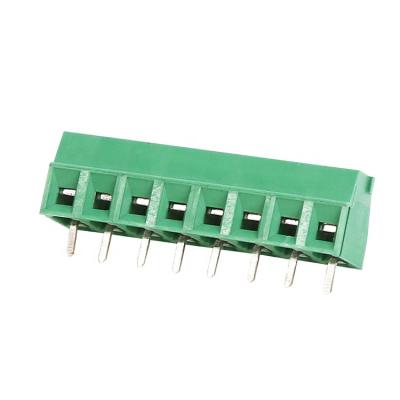 China PA66 Wire To Board PCB Screw Terminal Block Connector ZB128V 3.5/3.81mm for sale