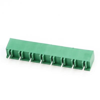 China ZB2EDGV Pitch 2EDGR 7.5 mm 7.62 mm Vertical Right Angle Female Male Plug In Pair PCB Pluggable Terminal Block 11 - A.W.G. 20 for sale