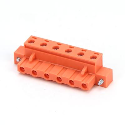 China Plug-in Terminal Block, ZB-2EDGKM ZB-2EDGRM Pitch 5.0/5.08mm 5 - A.W.G. 10 for sale