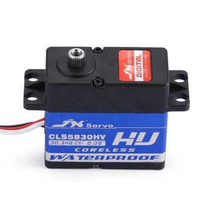 China RC Hobby JX CLS5830HV 30KG HT Full Servo waterproof coreless 8.4V dry 0.09 for haiboxing RC car 1/10 1/8 for sale