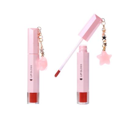 China 2020 New Style Sunscreen Moisturizing Valentine Season Cosmetic Cute Pink Matte Red Liquid Lip Gloss Waterproof Lipstick for sale