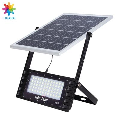 China HUAPAI Billboard High Power Stage Lighting Square Ip65 50w 100w 200w Outdoor Waterproof Solar Led Flood Light for sale