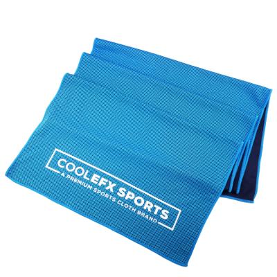 China Factory High Quality QUICK DRY Custom Microfiber Ice Sports Instant Cooling Towel for sale