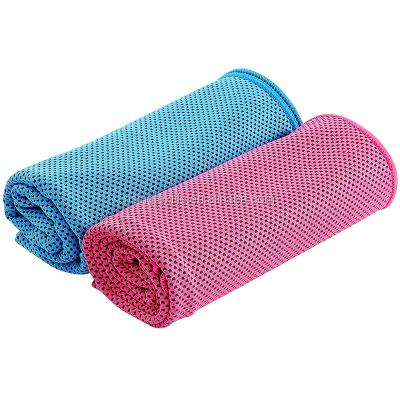 China Wholesale Custom Magic Moment QUICK-DRY Logo Multicolor Exercise Cooling Towel Outdoor Sports Cool Ice Towels for sale