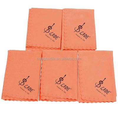 China Clean Viable Cleaning Cloth Musical Instrument Tool Microfiber Cloth For Guitar Violin Ukulele Clarinet Saxophone for sale