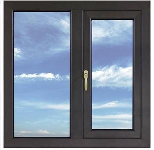 China Outward Opening Aluminium Casement Windows Waterproof Hollow Glass for sale