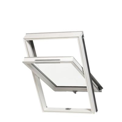 China Clear Glass Aluminium Pivot Window , Inswing Awning Window With Hinge for sale