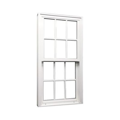 China Energy Saving Aluminium Vertical Sliding Sash Windows , 2 Track Sliding Window for sale