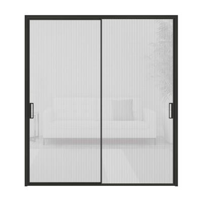 China Minimalism Narrow Frame Aluminium Sliding Windows With Mesh for sale