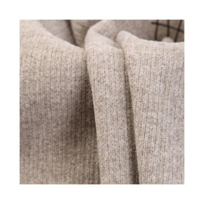 China Winter or Spring 35% Polyester 45% Rayon 20% Cashmere Anti-static Customizable Imitation Nylon Knitted Fabric For Base Cloth for sale