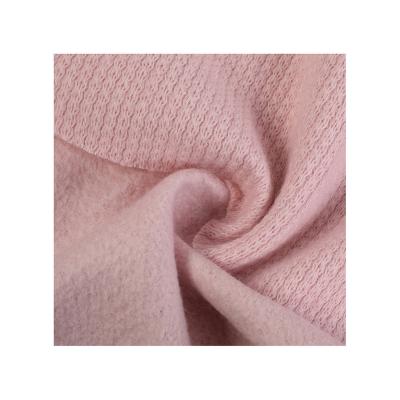 China Vertical Blackout Garment Heavy Bar 27% Nylon 73% Acrylic Fleece Fabric For Dresses Women's Coat Fabric for sale