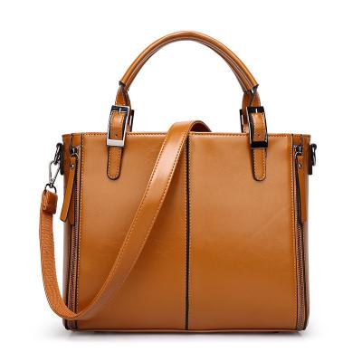 China Hottest PU Classics Napa Leather Lady Tote Bag Handbag for sale