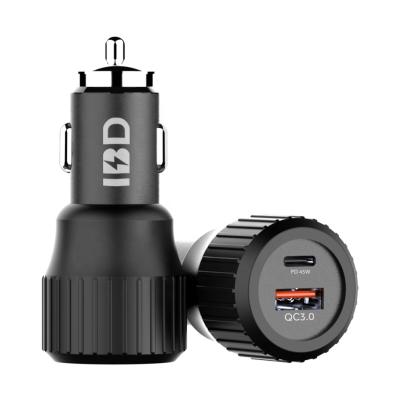 China High Power 63W IBD PD 65W Car Charger Manufacture QC3.0 USB Car Charger for iPhone, USB-C PD 45W USB Car Charger for Macbook for sale