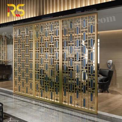 China Europe Interior Living Room Decorative Stainless Steel Divider Partition Design for sale