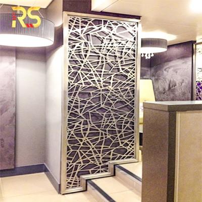 China Modern Decorative Laser Cut Decorative Panel Metal Wall Panels Screen for sale