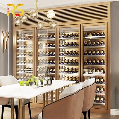 China Stored Decorative Room Wine Cabinet Bar Living Room Furniture Wine Display for sale