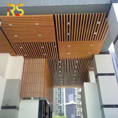 China Artistic Ceilings Commercial Aluminum Suspended Mall Stretch Ceiling Tile for sale