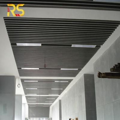 China Artistic Interior Decorative Aluminum Suspended Ceilings Office Building Metal Ceiling Tile for sale