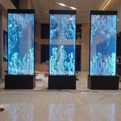 China Furniture Commercial Style Changing Water Bubble Wall , Programmable Water Bubble Wall for sale