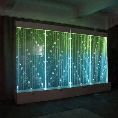 China American Style Digital Control LED Water Bubble Wall , Computer Programming LED Bubble Screen for sale