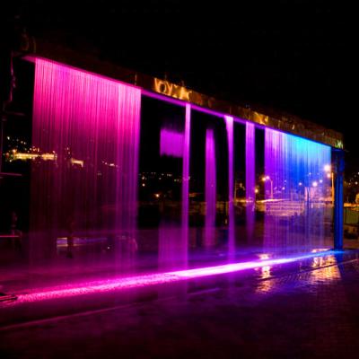 China Dynamic Digital Water Curtain Rain Curtain Demonstration Event Rent Stage SY-DJ05 for sale