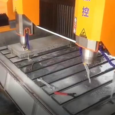 China Hotels CNC Stone Engraving Machine CNC Router Marble Granite Cutting Machine Tombstone Cutting Edge Milling Polishing Machines for sale