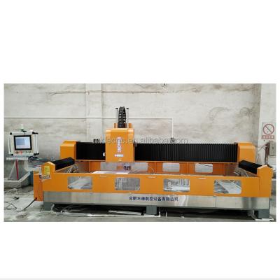 China Hotels Mide CNC Stone Processing Center Machine Polishing Machine for Agglomerated Stone, Quartz Stone, Granite, Porcelain, Ceramic Tile for sale