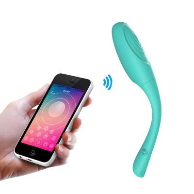 China Hot Sale Wifi Clitoris G-spot Massager Gun Massager Mini Vibrator For Women Magic Wand Phone Smart Radio App Wifi Remote Control for sale