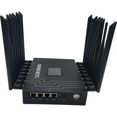 China Multi-Army Wireless Module Enterprise Support 4G 5G Gigabit Control Industrial Cellular Bonding Router for sale