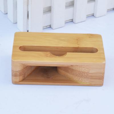 China Mobile Phone Bamboo Stand Sound Amplifier Stand Amplifier Factory Mobile Phone Desktop Amplifier for sale