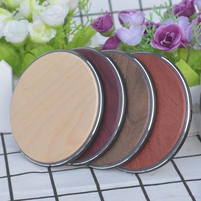 China Mobile Phone Wooden Fast Wireless Charging Bamboo Fast Wireless Charger Excellent Cell Phone Quality Natural Wood for sale