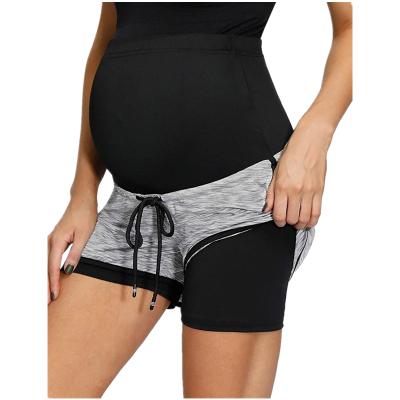 China Best selling antibacterial shorts for pregnant women stretch pants, sports shorts and summer home pants for sale