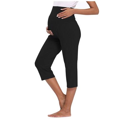 China Antibacterial spring plus size stretch pants for pregnant women pants for pregnant women s code to XXL code for sale