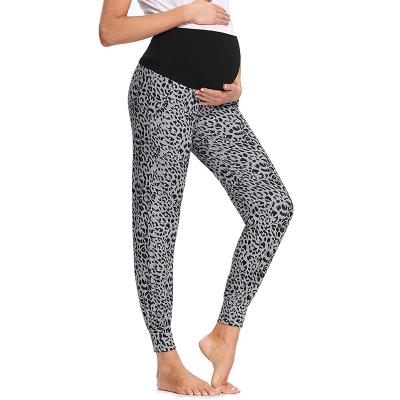 China Women Antibacterial Maternity Casual Pants Stretchy Lounge Pants for sale