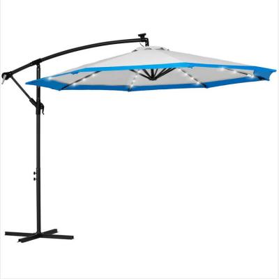 China Modern Garden Sun Shade Patio Umbrellas Roof Uv Waterproof Beach Umbrella for sale