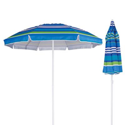 China Modern Custom Logo Outdoor Sun Umbrella Beach Patio Umbrella Parasol New Design Umbrella for sale