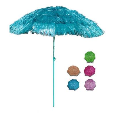 China Modern Outdoor Parasol Custom Straw Beach Umbrellas Patio Sunshade Waterproof for sale