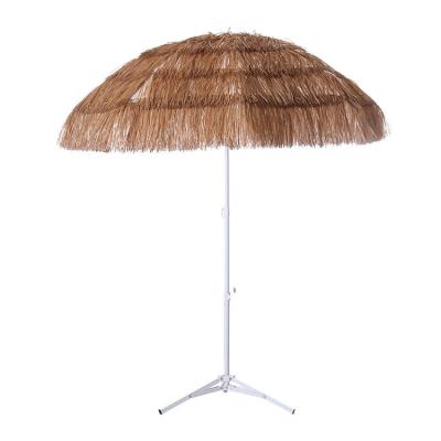 China Modern High Quality Outdoor Parasol Custom High Quality Straw Beach Umbrellas for sale