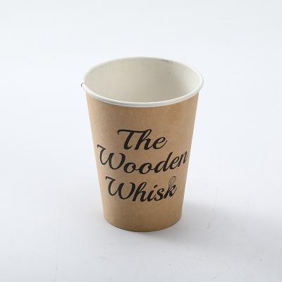 China Recyclable Advertising Paper Cup Printed Logo Cup Disposable Home Commercial Thickened Water Cup for sale