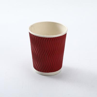 China Recyclable Advertising Paper Cup Printed Disposable LOGO Cup Household Thickening Commercial Paper Cup for sale