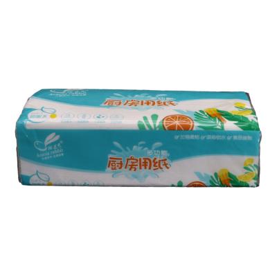 China Virgin Wood Pulp Wholesale Low Price Oil Absorption Water Locking Towels Kitchen Tissue Paper Hand Towel for sale