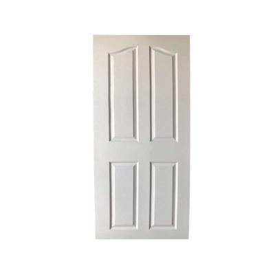 China Modern molded white primer painted door skins melamine door skin hdf for sale