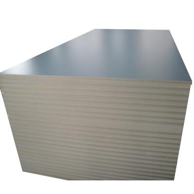 China Good Quality 18mm Laminated Melamine MDF Plywood Moisture Proof Sheet for sale