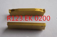 China Hard Alloy Parting And Grooving Inserts R123.EK 0200 External Turning Tools for sale