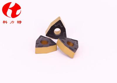 China CNC Turning Inserts WNMG080408-ZT Outstanding Wear Life Double Coating For Cast Iron for sale